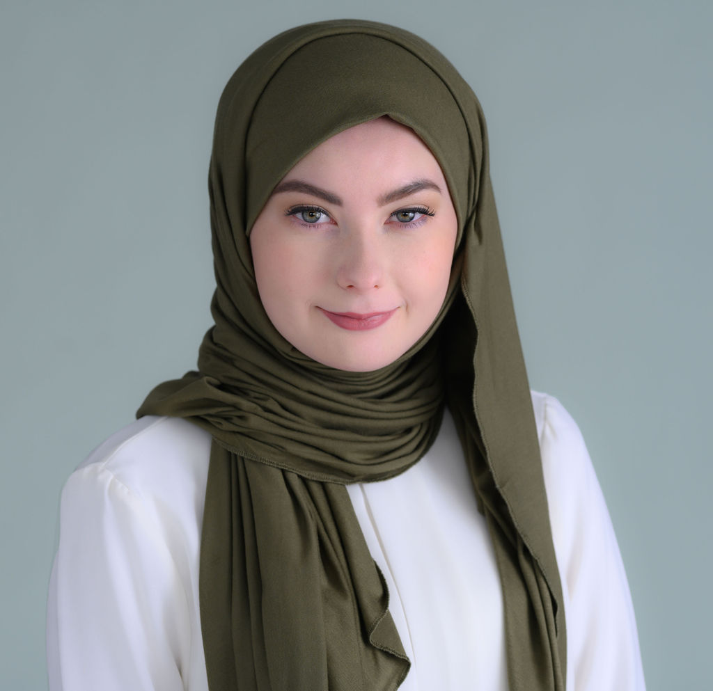 Moss Jersey Hijab