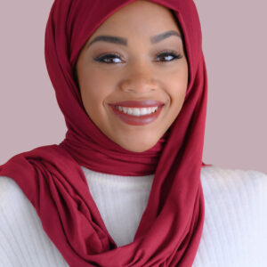 Sangria Jersey Hijab