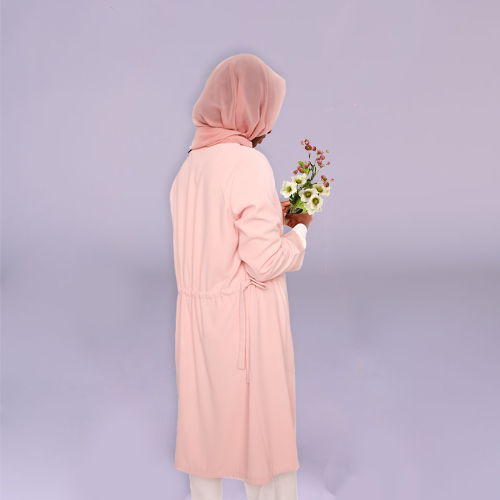 Pink Cardigan - Hijab Square