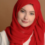 Garnet Chiffon Hijab