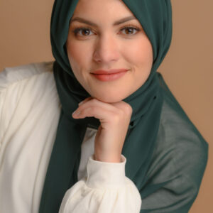 Malachite Chiffon Hijab