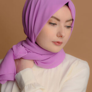 Mauve Chiffon Hijab