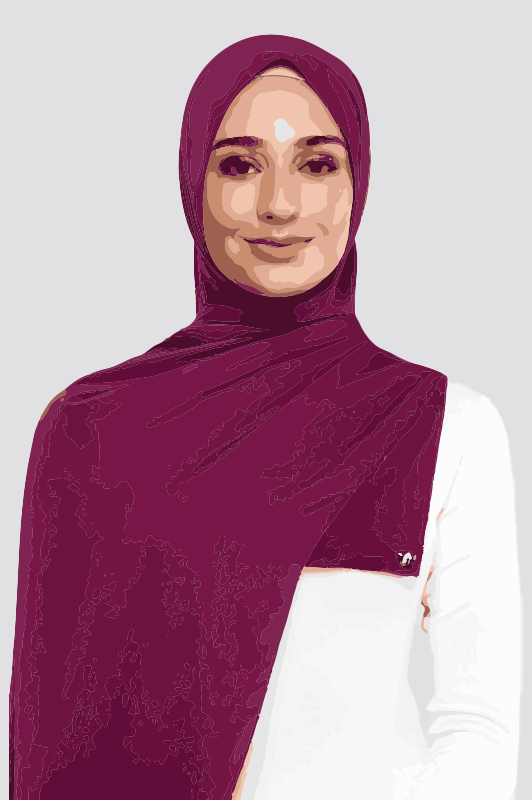 Brown Hijabs