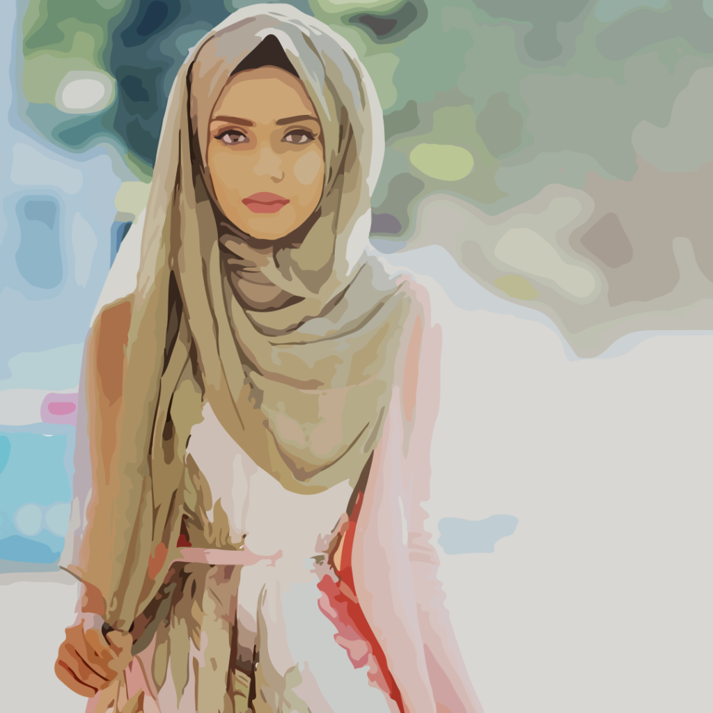 Flowy Hijab Style