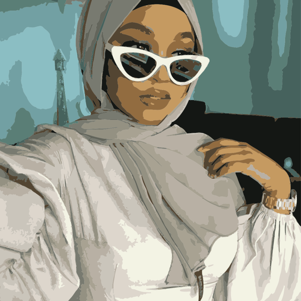 Stylish Hijabs with Glasses